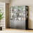 78.7'' H X 63'' W Display Bookcase With LED & Glass Doors