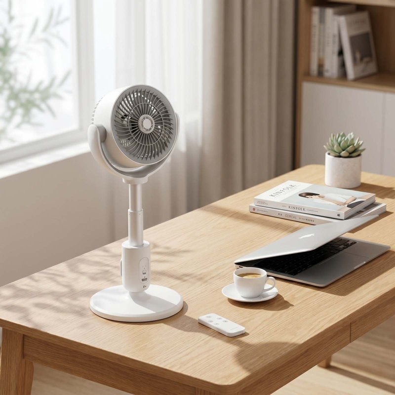 Ventilateur de circulation d'air oscillant kbndieu, A