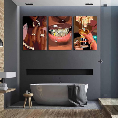 3 Piece Wrapped Canvas Print