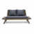 Gray Cushion/Brown Frame sélectionné