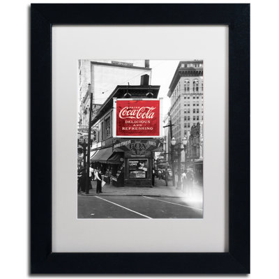 « color splash rétro photo », affiche rétro encadré