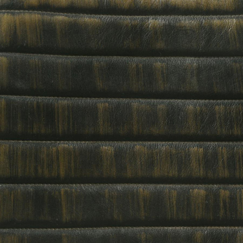 Chaises d'appoint rembourrées en cuir, Noir, espresso