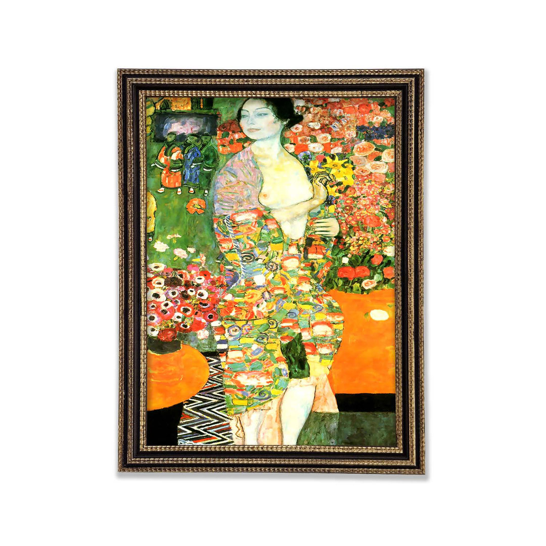 Klimt Die Tänzerin - Einzelner Bilderrahmen Kunstdrucke