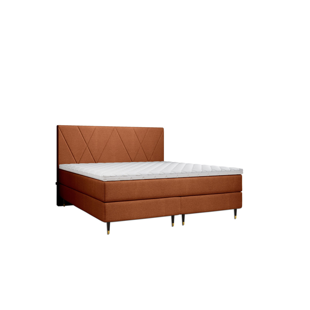 Boxspringbett Bazeley mit Topper