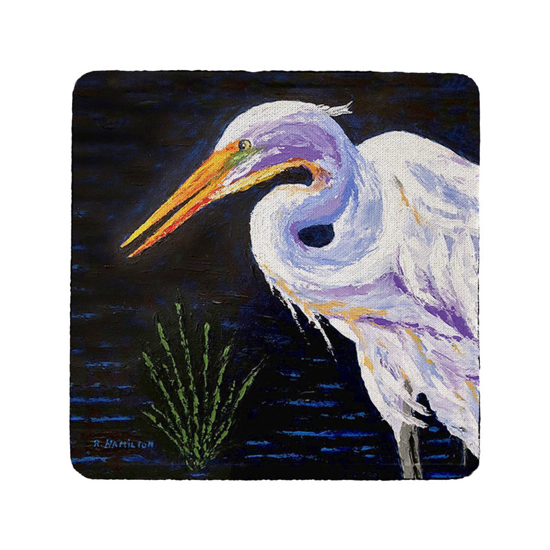 Sous-verre Palette Great Egret