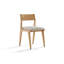 Chaise Valencia Lucrezia en bois, chêne blanc