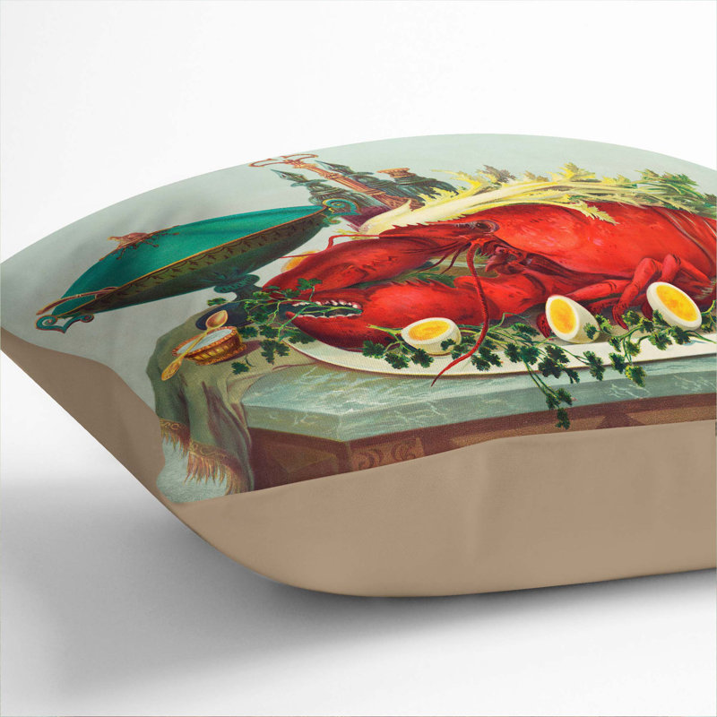 Square Cushion, 55cm H x 55cm W x 20cm D, Stone