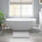 1 PCS 24X44" 100% Cotton Tufted 3000 GSM Reversible Bath Rug Grey-821449171-821449159