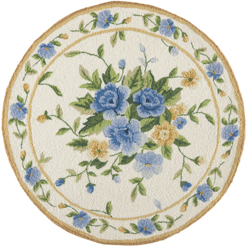 Chelsea Floral Indoor Rug, Round 3'