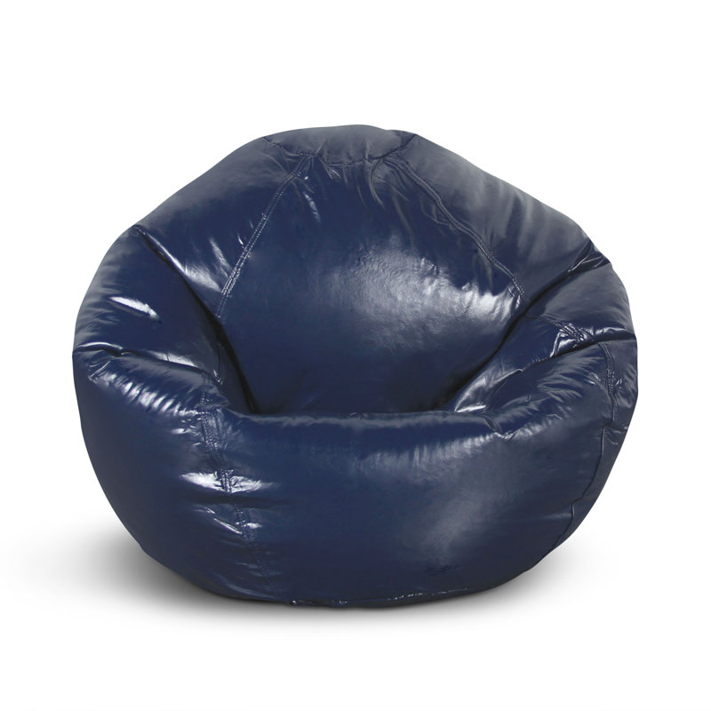 Faux Leather Bean Bag Chair & Lounger