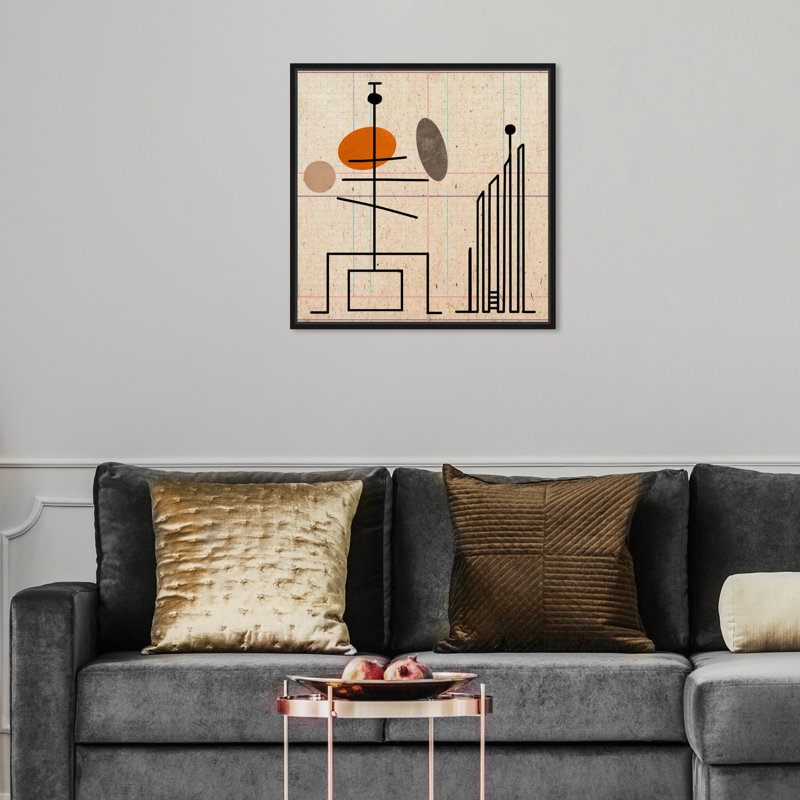 Malabares - cadre flottant, impression sur toile, H 16 po x l 16 po, Toile encadrée noire