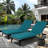 2Pcs Set Outdoor Lounge Chair Cushion Replacement Patio Funiture Seat Cushion Chaise Lounge Cushion-1204423130