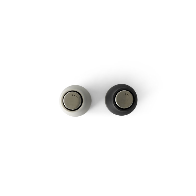 Bottle Grinder Ceramic Salt & Pepper Mill, Carbon/Ash