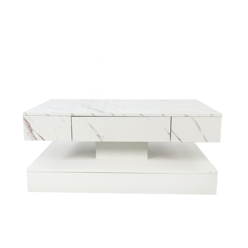 Modern Coffee Table With Led Lights