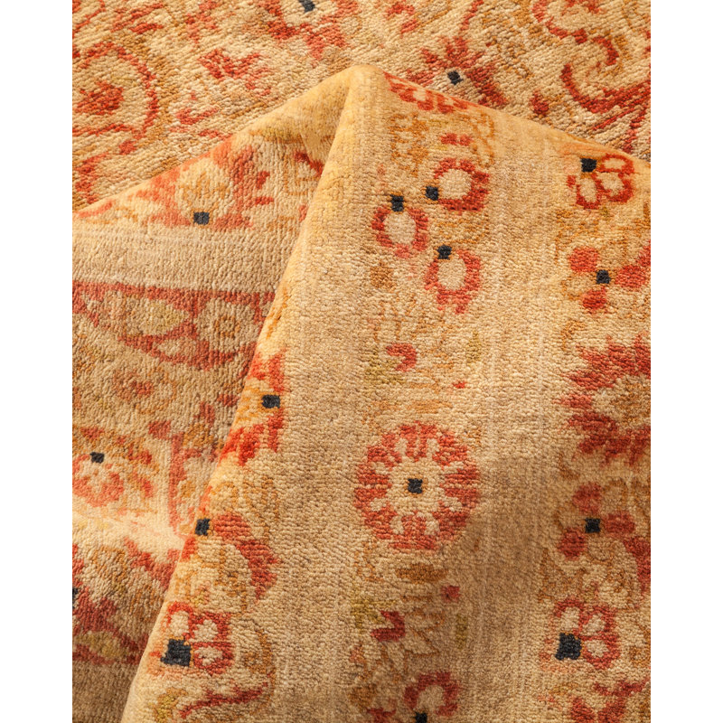 Classic One-of-a-Kind 9' 2" X 12' 6" Hand Knotted Area Rug