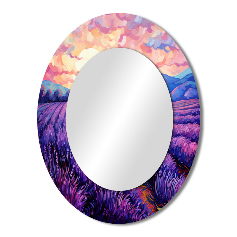 Margaree - Miroir paysager en métal, 43 po x 33 po