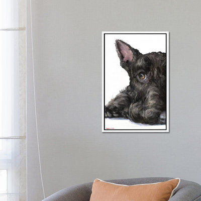 Scottish Terrier by George Dyachenko - Wrapped Canvas Painting