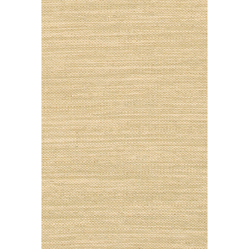 India Hand Loomed Cotton Modern Area Rug in Beige, Rectangle 5' x 7'6"