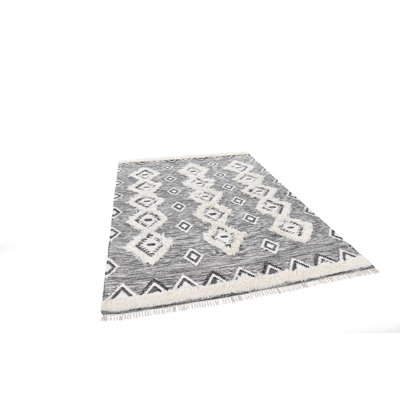 Rectangular Hand Woven Area Rug