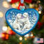 3.5'' Glass Holiday Shaped Ornament