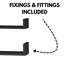 Hudson Shelf Kits, pack of 3 bookend wall shelves-67063339
