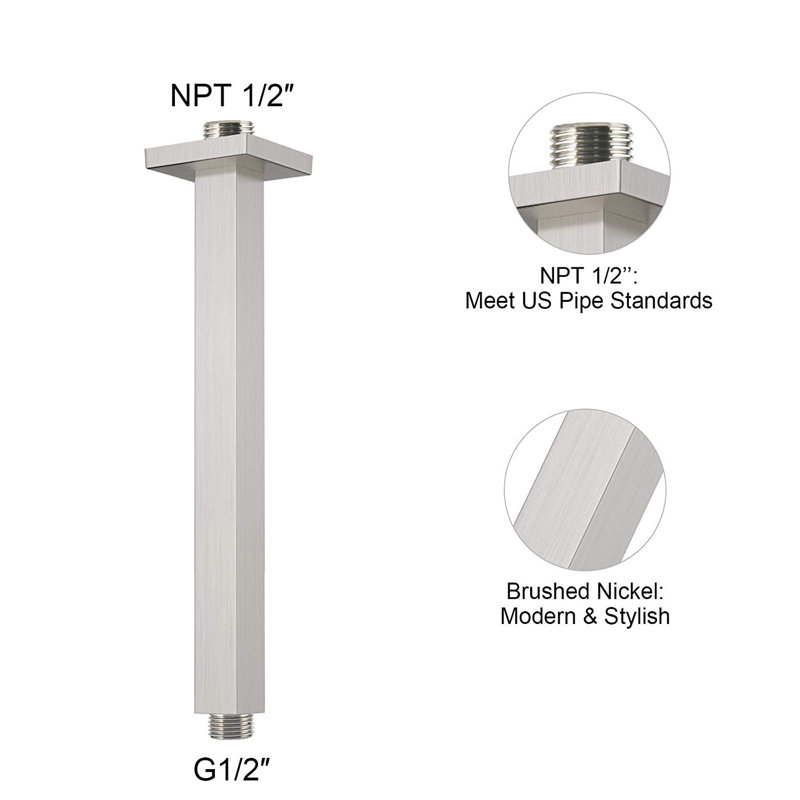 All-In-One Kit with Rough in-Valve, Brushed Nickel