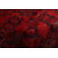 Tapis unique en laine noué à la main style Esari Turkoman des années 2010 de 4 pi 2 po x 6 pi 5 po rouge Quavious
