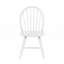 Ensemble de 2 chaises d'appoint style campagnard