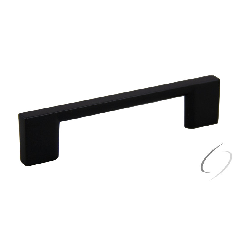 Poignée barre 5 po Miami, Noir mat, 3.75"