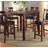 5Pc Counter Height Dining Set