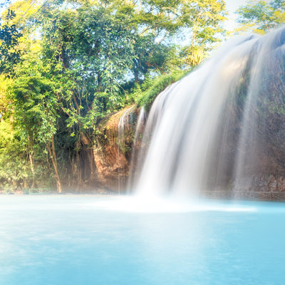 Prenn Waterfall - Photographie sur toile tendue
