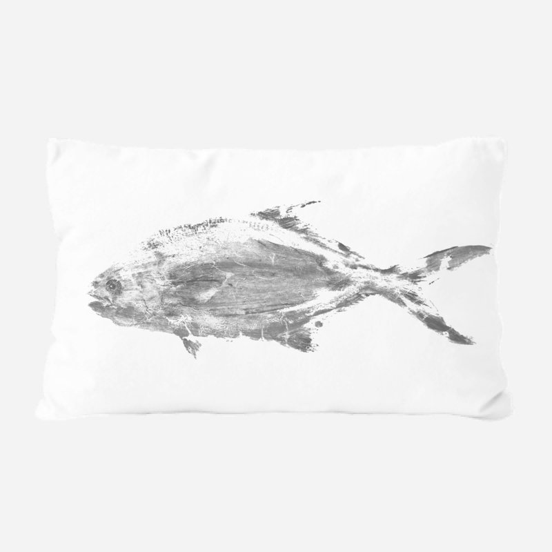  Linen Lumbar Rectangular Pillow Cover & Insert by John Beard