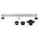 Kingston Brass Watercourse 24-Inch Stainless Steel Linear Shower Drain with Flange