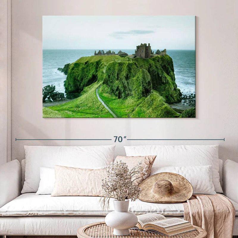 Lilie Dunnottar Castle, 34'' H x 51'' W