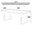 Bureau noir en bois massif-292805931