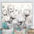 Cadre flottant blanc