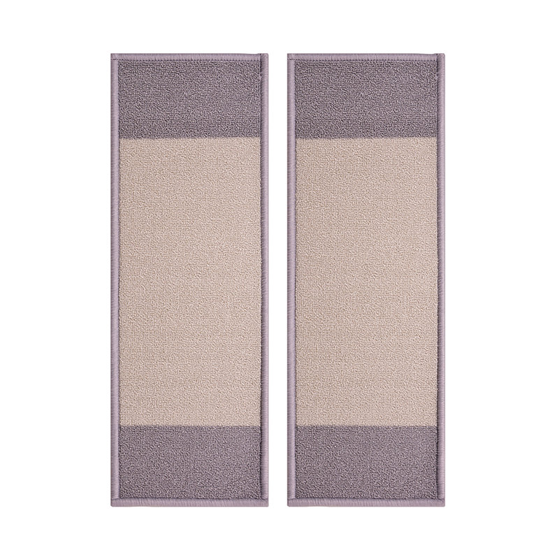 Tapis d'escalier antidérapant touffeté à la main