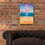 «Skelly Dancer III» par Marie Marfia, art mural en verre acrylique