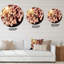Lustre lumineux avec pendule Chrystak - Horloge murale moderne-60281156