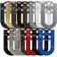 Ensemble de quincaillerie de porte de grange simple standard Premium Wagon Wheel Horseshoe Roller Hanger-788585533