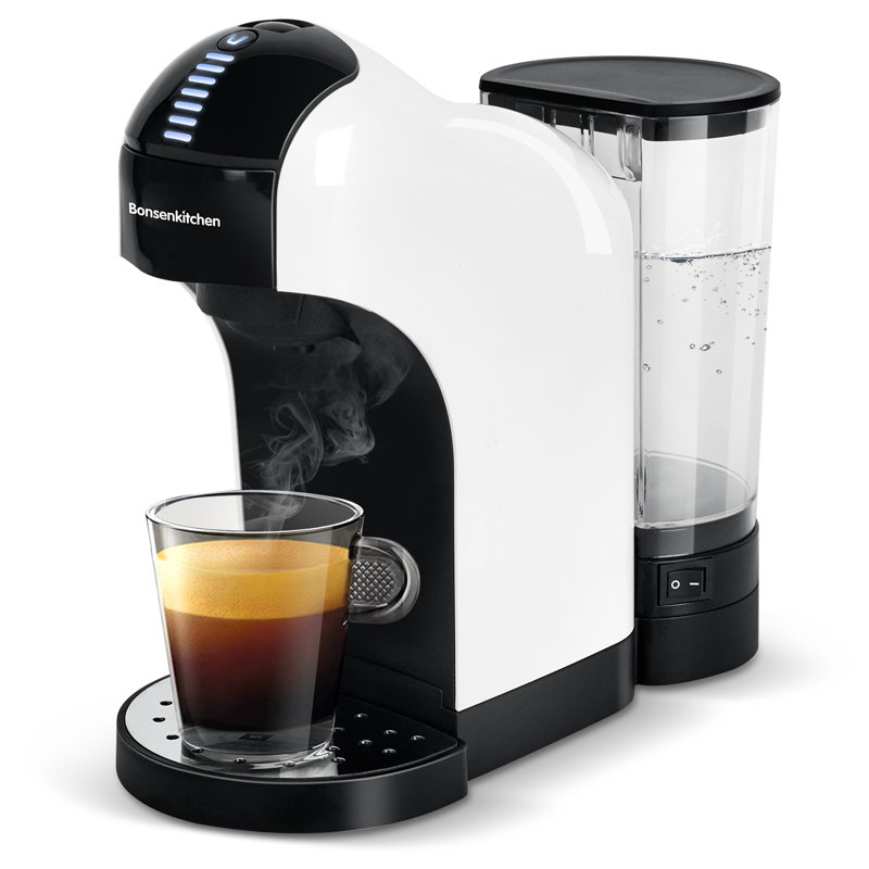Cafetière et espresso Bonsenk Kitchen, Blanc