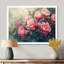 Été rose aquarelle pivoines Bloom I - pivoines grand art mural-973150591-883941936