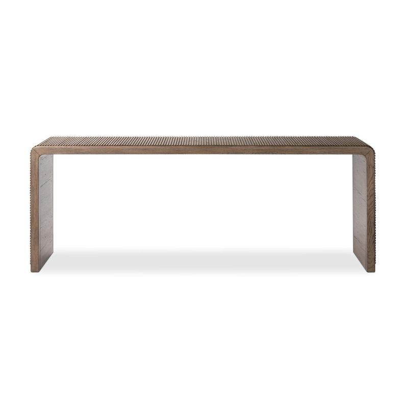Claribel 80'' Console Table, Brown