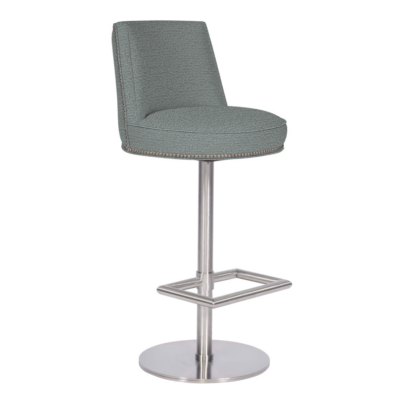 Michael Weiss 44"Donegal Barstool, Tuck Cobalt, Yes