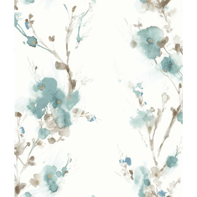 Rouleau de papier peint adhésif L 20 pi x l 20,5 po Chino
