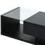 Table basse rectangulaire noire avec tiroir-818893029