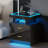 Modern Led Nightstand With Wireless Charging, Usb Ports, And Auto-sensing Light – Smart Bedside Table With Storage Drawers-1645675290