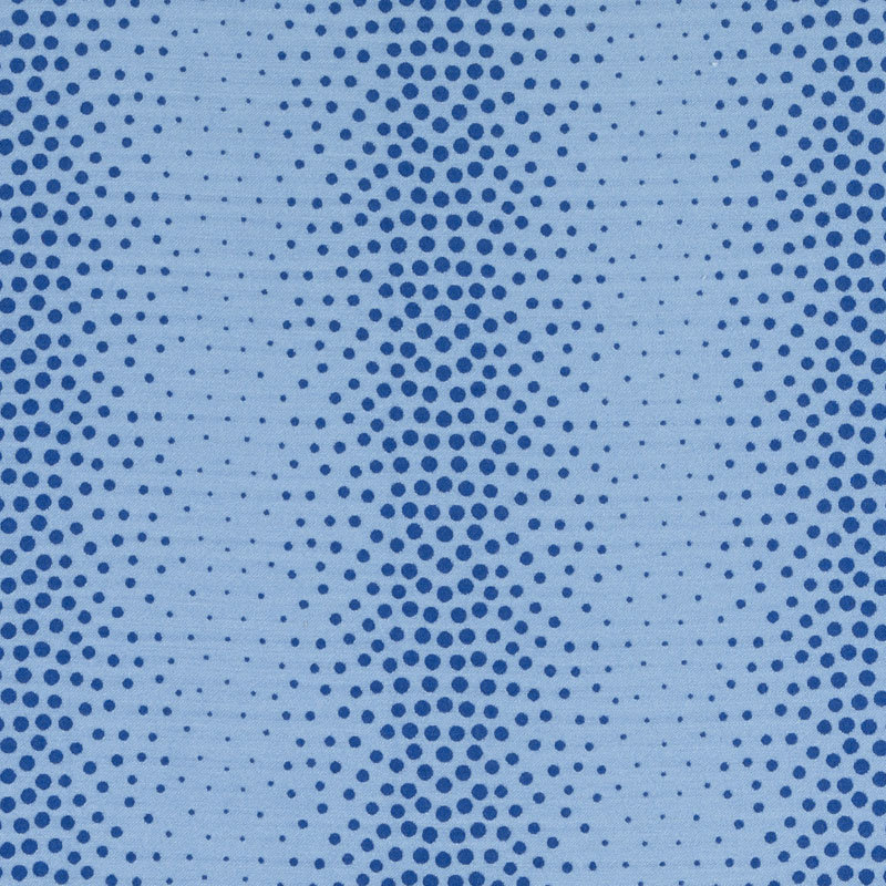 Tobi Fairley Prints and Wovens Pearl Fabric, Azure
