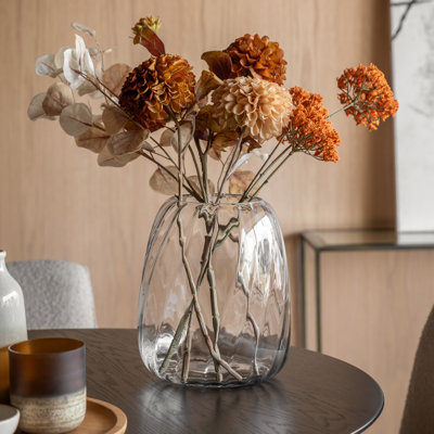 Clear Glass Table Vase