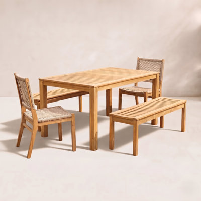 Teak Patio Dining Set